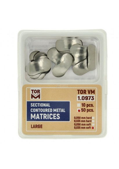 Tor VM 1.0973  Bölgesel Konturlu Metal Matrix 50 Lİ