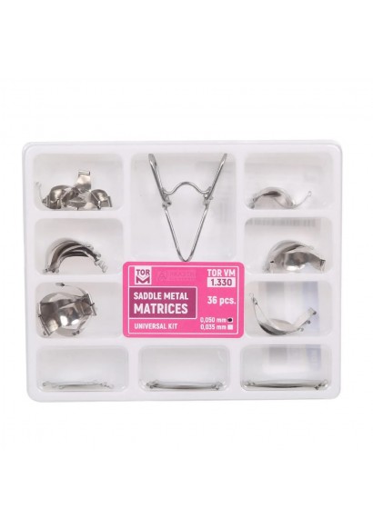 Tor VM 1.330 Saadle  Konturlu Metal Matrix Seti 36 lı