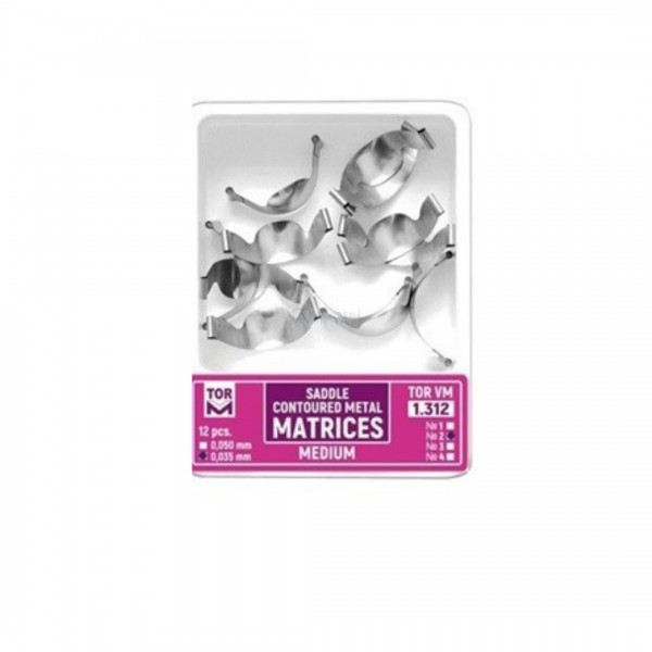 Tor VM 1.312 Refil Saadle  Konturlu Metal Matrix 12 li