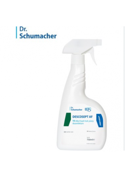 Dr.Schumacher Descosept AF Alkol Bazlı Yüzey Dezenfektanı 750 ML.