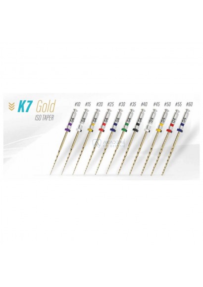 Scope K7 Gold Kanal Eğeleri  25 mm